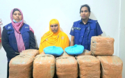 ফতুল্লায় ৪৬ কেজি গাঁজাসহ নারী গ্রেপ্তার